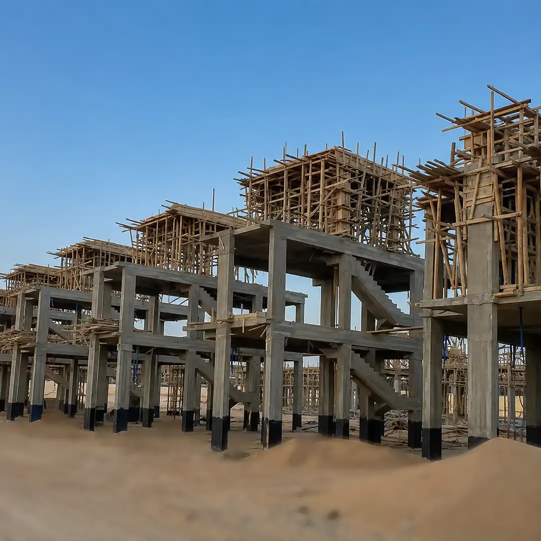 مرتقى العبور — واجهات المشروع على الطبيعة